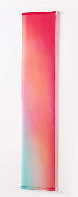 美濃友禅染め　絵絹タペストリー 陽光