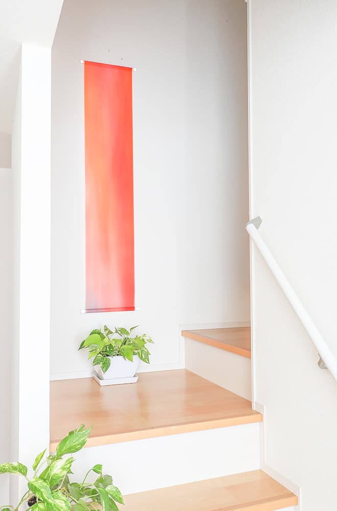 美濃友禅タペストリー　陽光　洋式イメージ図