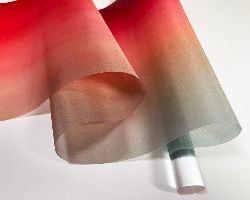 美濃友禅染め　絵絹タペストリー 陽光